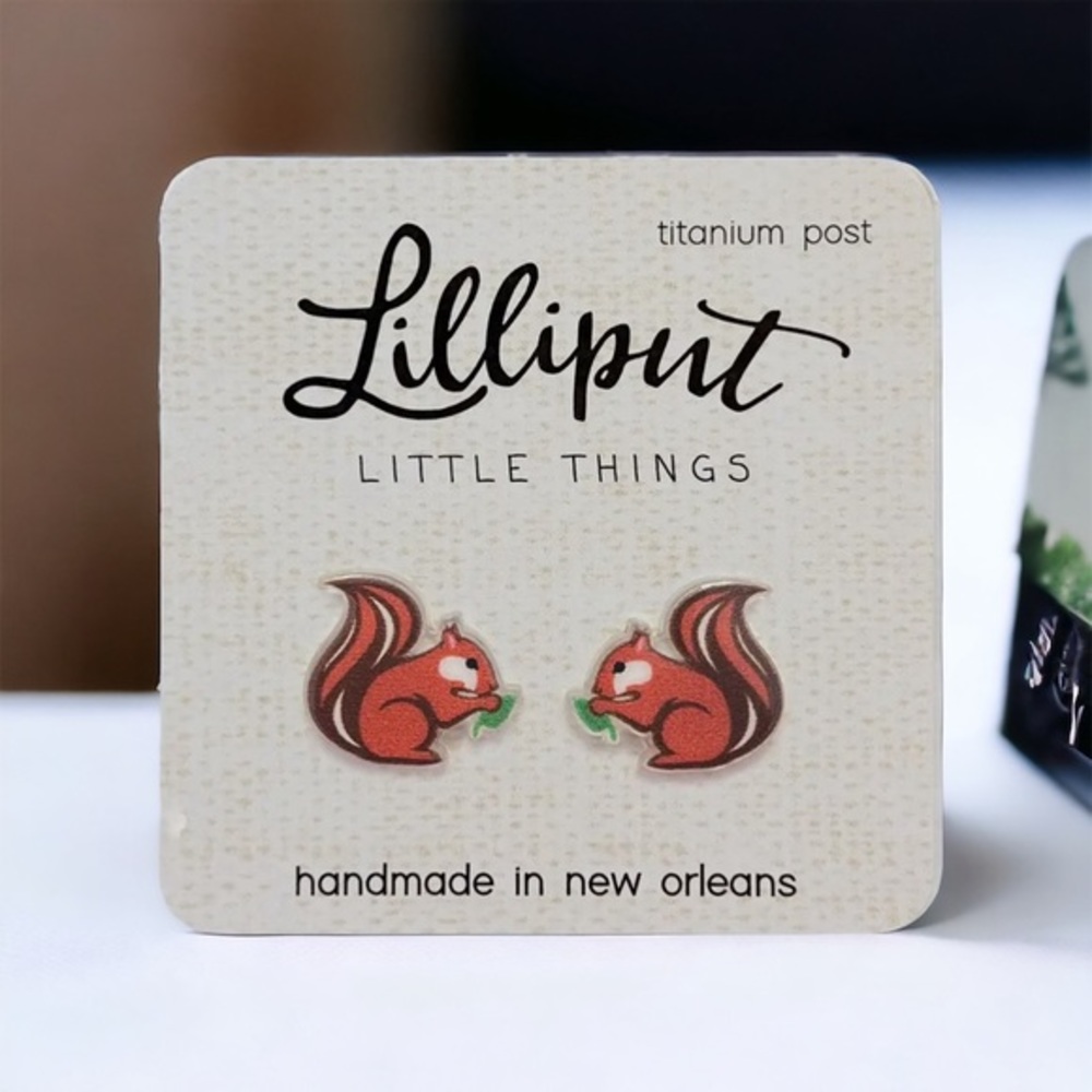Squirrel 🐿️ Earrings